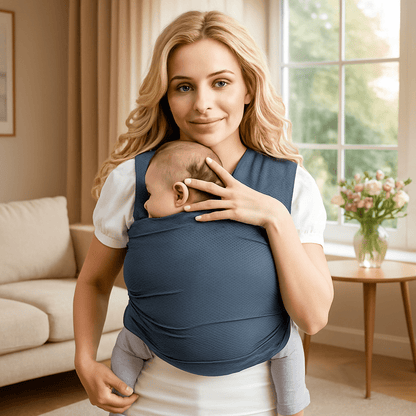 BEBE PORTE EN ECHARPE | Voyage - Bébé Logis