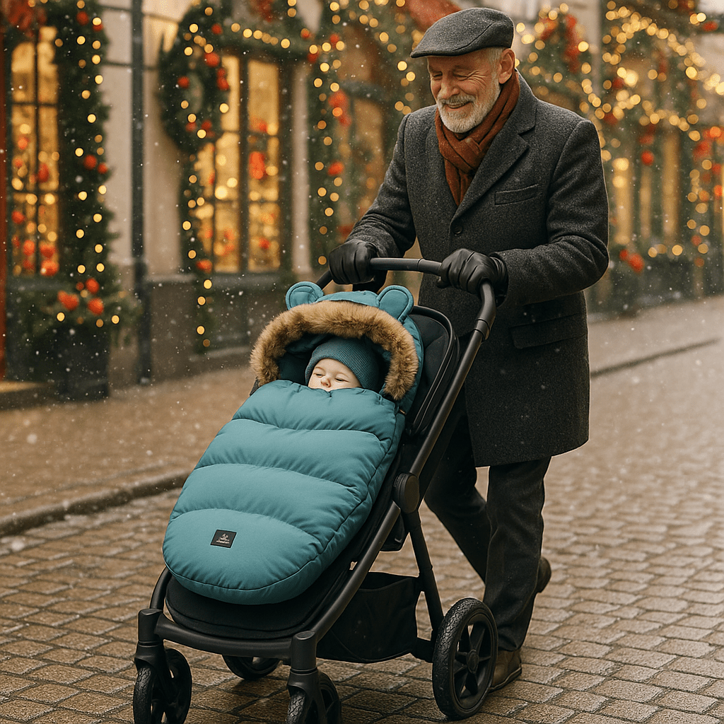 chancelière bébé bleu