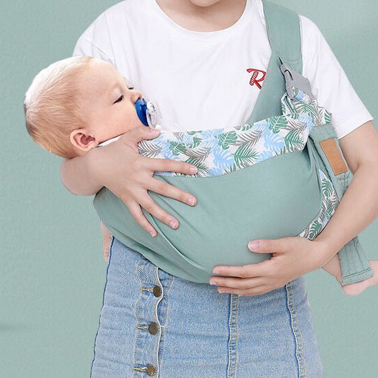 echarpe de portage menthe