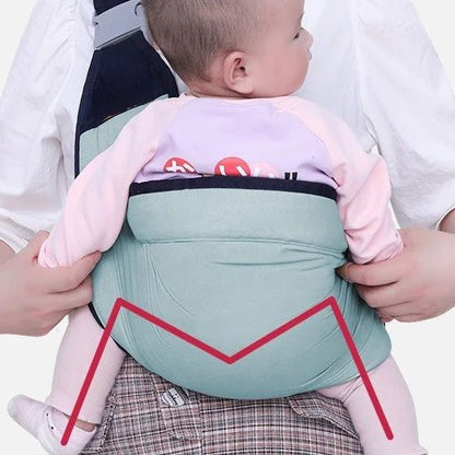 écharpe de portage bébé physio