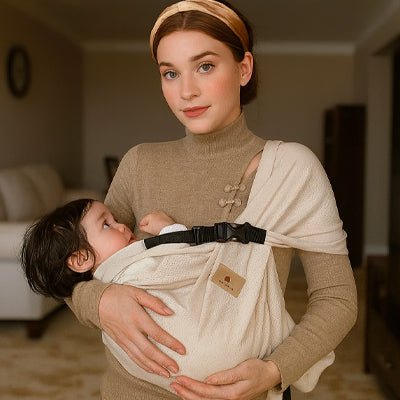 echarpe de portage allongé