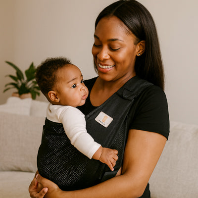 echarpe de portage noir