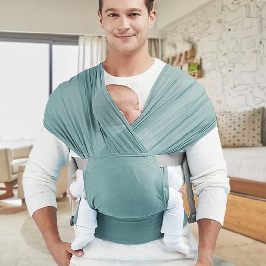 echarpe portage vert