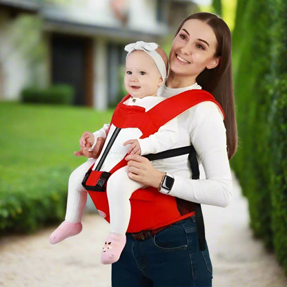 porte-bébé physiologique rouge