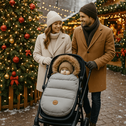 poussette chanceliere gris