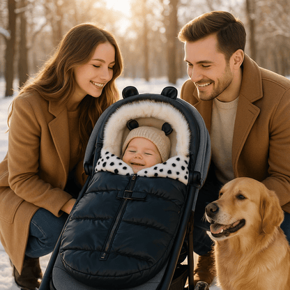 poussette chancelière noir