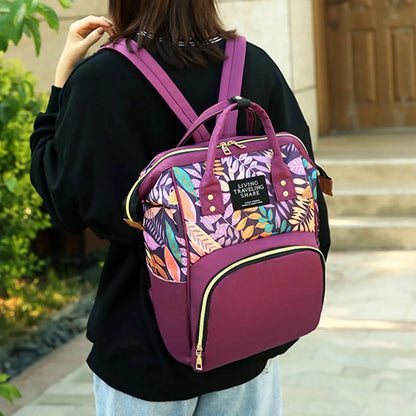 sac a dos a langer jungle violet