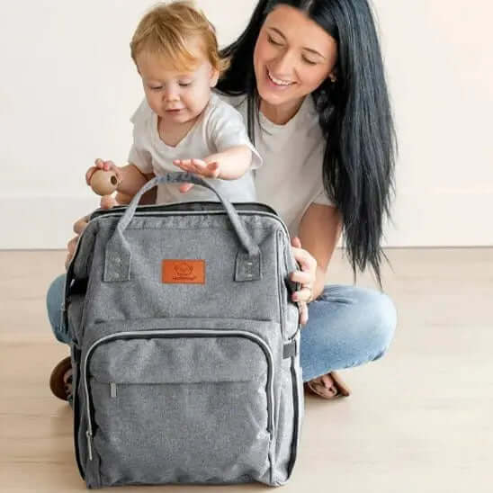 sac à dos à langer rangements pratique