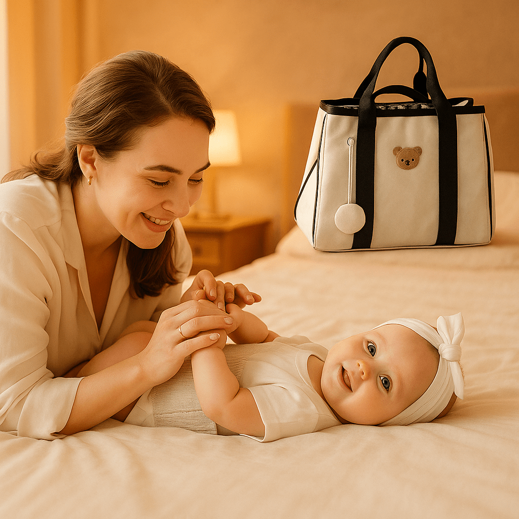 SAC A LANGER NOIR | Polyvalent - Bébé Logis